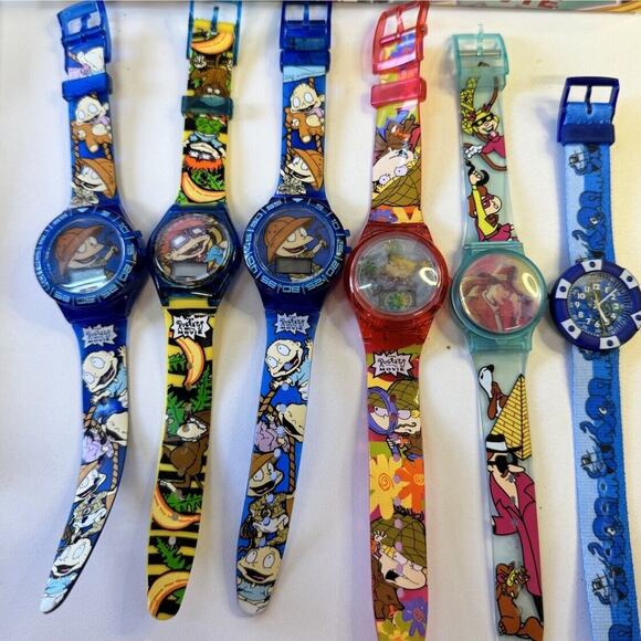 VtgThe Rugrats Movie Collectible Watches Set of‎ 4 Equity 1998 Plus 2 - Untested - Picture 2 of 16